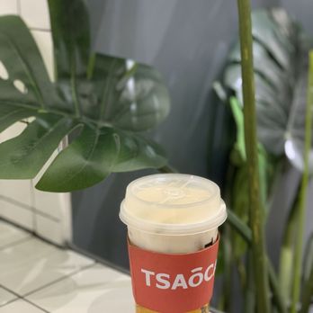 TSAôCAA - jasmine green tea with milk foam ($4.25) - Bubble Tea Near Me - Brooklyn, New York TSAôCAA - jasmine green tea with milk foam ($4.25) - Bubble Tea Near Me - Brooklyn, New York