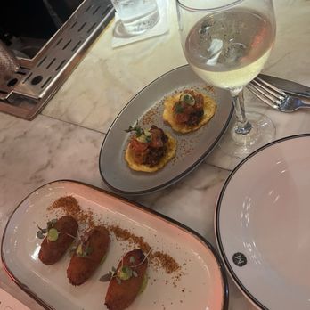 Marabu Restaurant - Tuna tostones & smoked ham croquettes - Cuban Near Me - Miami, Florida Marabu Restaurant - Tuna tostones & smoked ham croquettes - Cuban Near Me - Miami, Florida