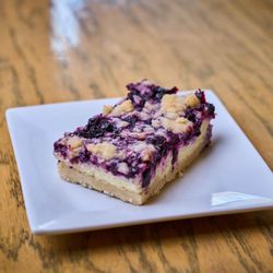 The Refuge - gluten free blueberry breakfast bar