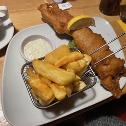 Pier 36 - Crispy Haddock and Chips