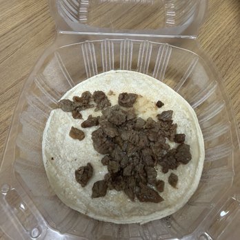 Taqueria Ay Jalisco - The poor excuse for a taco. Which was cold. - Mexican Near Me - Cameron Park, California