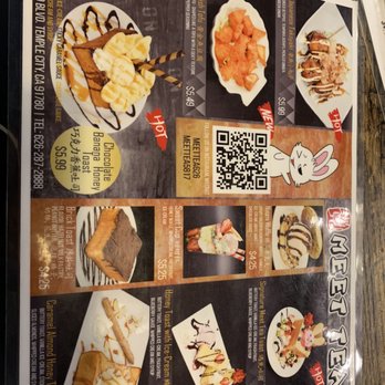 Meet Tea - Desert menu - Bubble Tea Near Me - Temple City, California