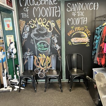 Lucky Wishbone - Very cute menu board - love the details - Burgers Near Me - Anchorage, Alaska