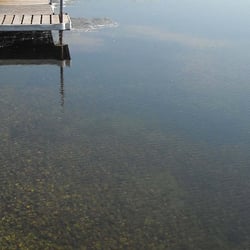 Carter Lake - Carter Lake boat dock.