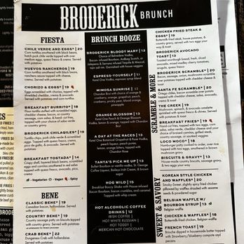 Broderick - Menu - Burgers Near Me - Walnut Creek, California Broderick - Menu - Burgers Near Me - Walnut Creek, California