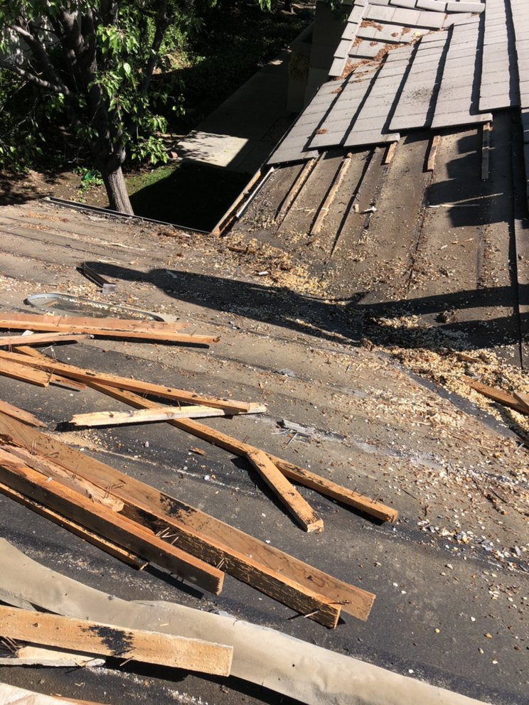 Slide of HDZ roofing services