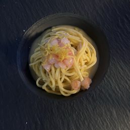 Pasta with shrimp