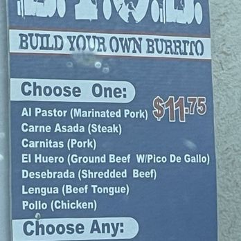 El Huero - BYOB - Build Your Own Burrito not Bring your Own Beer. lol - Mexican Near Me - Los Angeles, California El Huero - BYOB - Build Your Own Burrito not Bring your Own Beer. lol - Mexican Near Me - Los Angeles, California