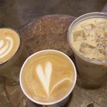 The Press Espresso - Lavender lattes ... poor presentation - Bakeries Near Me - Murrieta, California The Press Espresso - Lavender lattes ... poor presentation - Bakeries Near Me - Murrieta, California