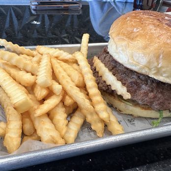 Chick-N-Burger - Wagyu burger with Fries - Fast Food Near Me - Folsom, California