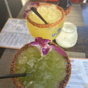Fire Up Grill - Agua de pepino and augura de piña - Bars Near Me - Riverside, California Fire Up Grill - Agua de pepino and augura de piña - Bars Near Me - Riverside, California