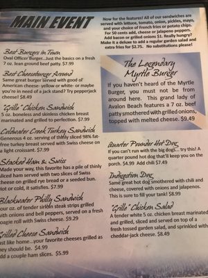 Menu photo 2 Oval Office Pub & Grub Milton, FL Menu photo 2 Oval Office Pub & Grub Milton, FL