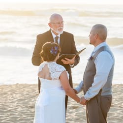 Weddings By The Sea - Our wedding vows with Mr. Terry Plank : )