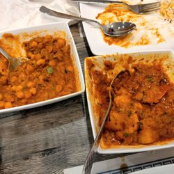 Chick pea and cauliflower