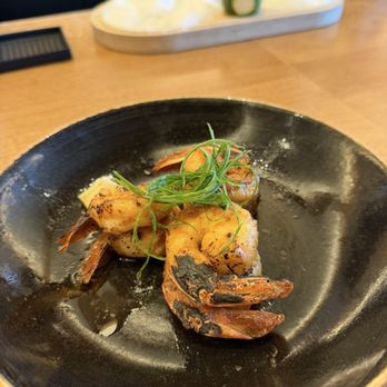 ChopnBlok - Montrose - Ikoyi shrimp - African Near Me - Houston, Texas