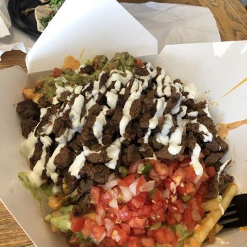 Brick and Flour - Regular carne asada fries, large size $9. Amazzzzzing - Mexican Near Me - Glendale, California Brick and Flour - Regular carne asada fries, large size $9. Amazzzzzing - Mexican Near Me - Glendale, California