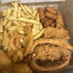 Happy Pelican Seafood N More - Captions TOGO Box