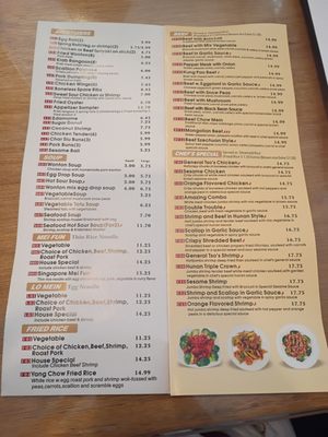 Menu photo 4 Kirin China Grill Spring Hill, FL