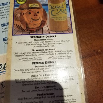 Ocean Deck - Seafood Near Me - Daytona Beach, Florida Ocean Deck - Seafood Near Me - Daytona Beach, Florida