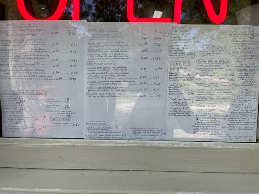 Menu photo 1 Shepherd's Farm Confluence, PA