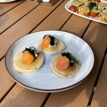 The Park Pour - French Blini - little flavorful delights. - Coffee & Tea Near Me - Blue Ash, Ohio The Park Pour - French Blini - little flavorful delights. - Coffee & Tea Near Me - Blue Ash, Ohio