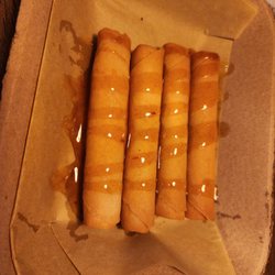 Ramblin Mule - The armadillo spring rolls.  Tasty but not worth 10$ they were asking.