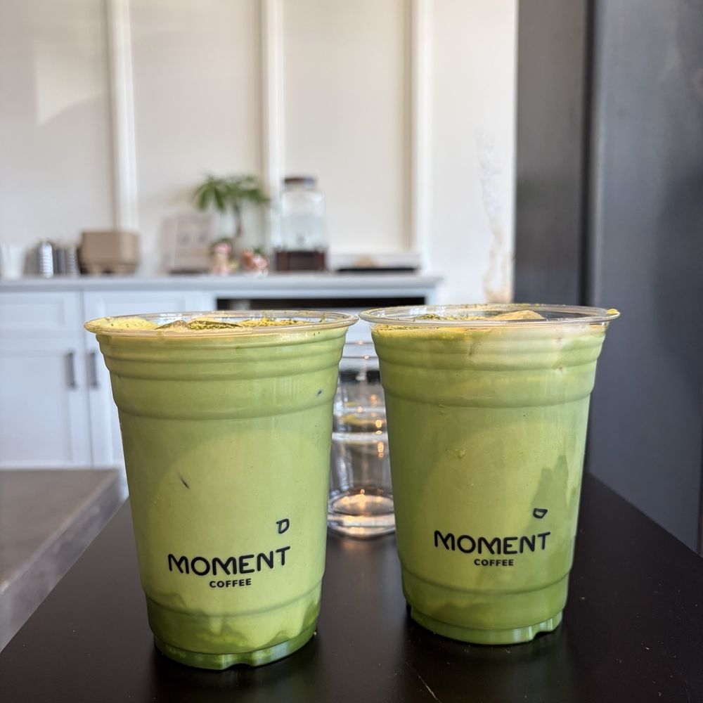 Double matcha moment Double matcha moment