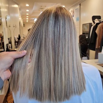 Davida Salon - Full head highlights and cut by Suleyman! - Hair Extensions Near Me - New York, New York
