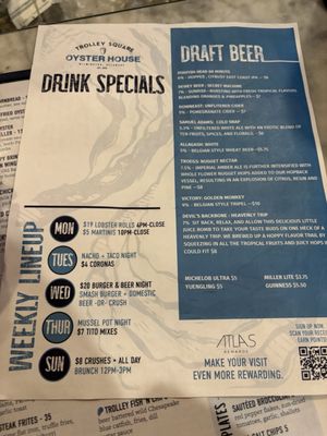 Menu photo 2 Trolley Square Oyster House Wilmington, DE Menu photo 2 Trolley Square Oyster House Wilmington, DE