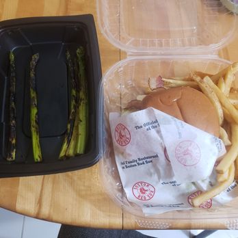 99 Restaurants - All star burger, fries and asparagus - Pubs Near Me - Walpole, Massachusetts 99 Restaurants - All star burger, fries and asparagus - Pubs Near Me - Walpole, Massachusetts