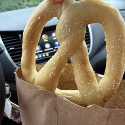 Sourdough soft pretzel Sourdough soft pretzel