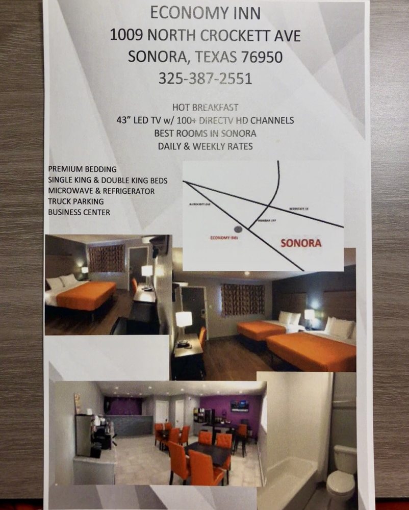 ECONOMY INN Updated July 2025 1009 N Crockett Ave, Sonora, Texas