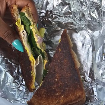 Spizzy - "Beltsville" turkey breakfast sandwich - Juice Bars & Smoothies Near Me - Camp Springs, Maryland