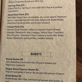 Waldmann Brewery - Menu part 2 - Breweries Near Me - Saint Paul, Minnesota