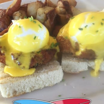 Fig Tree Cafe - Crab cake benedict - Sandwiches Near Me - Pacific Beach, California Fig Tree Cafe - Crab cake benedict - Sandwiches Near Me - Pacific Beach, California