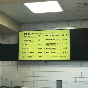 Cupbop - Korean BBQ in a Cup - Menu - Korean Near Me - Aurora, Colorado