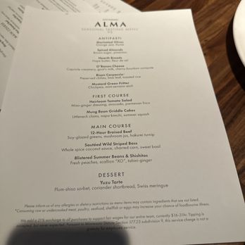 Alma - Tasting menu - Cafes Near Me - Minneapolis, Minnesota Alma - Tasting menu - Cafes Near Me - Minneapolis, Minnesota