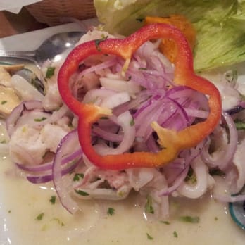 Sabor a Perú - Ceviche mixto. - Peruvian Near Me - Miami, Florida