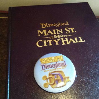 Disneyland City Hall - Honorary Citizen - Travel Services Near Me - Anaheim, California
