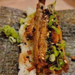 Ginza - Crispy salmon skin!! Sooo delish!