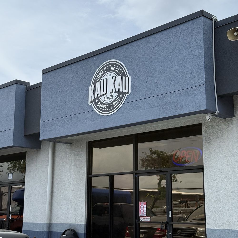 Kau Kau Grill - Barbeque Near Me - Honolulu, Hawaii