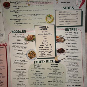 Thai Nakorn Restaurant - 12/29/25 menu - Thai Near Me - Stanton, California