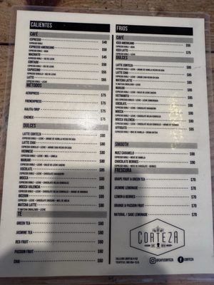 Menu photo 2 Corteza Tecate, BCN