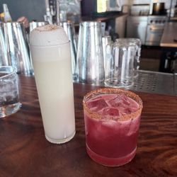 La Penúltima - Isla Borinquen Fizz and Spicy Hibiscus Margarita