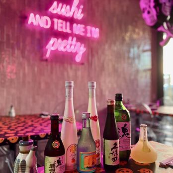 Here Fishy Fishy - Alcohol selection - Sushi Bars Near Me - Los Angeles, California