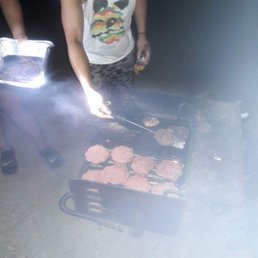 Night grilling Night grilling