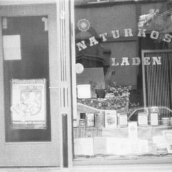 Holunder Naturladen - Historisches Foto von 1978