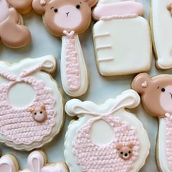 For Cup Sakes - Adorable baby shower cookies
