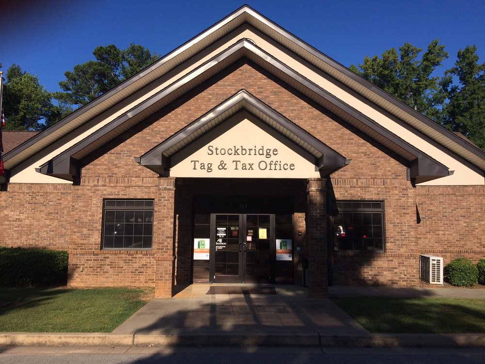 MCDONOUGH TAG OFFICE Departments of Motor Vehicles 140 Henry Pkwy