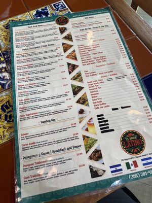 Menu photo 2 El Sabor Latino Daytona Beach, FL Menu photo 2 El Sabor Latino Daytona Beach, FL